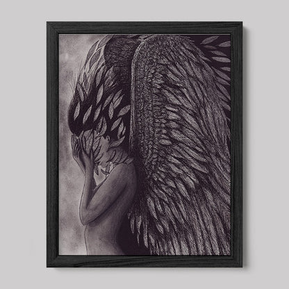Sophia Angel Print-Drawings-nakedpastor