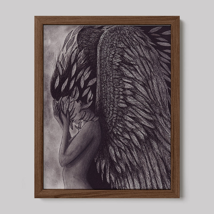 Sophia Angel Print-Drawings-nakedpastor