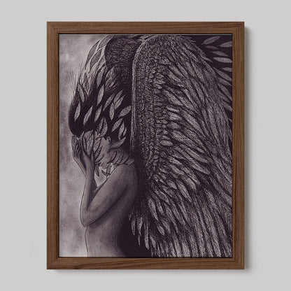 Sophia Angel Print-Drawings-nakedpastor