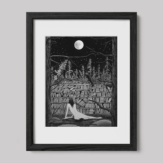 Sophia Study Print-Drawings-nakedpastor