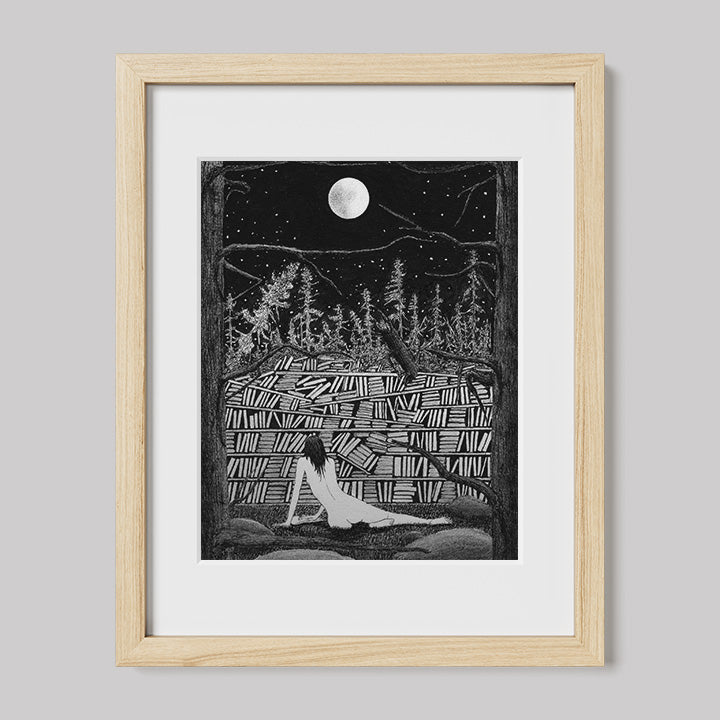 Sophia Study Print-Drawings-nakedpastor