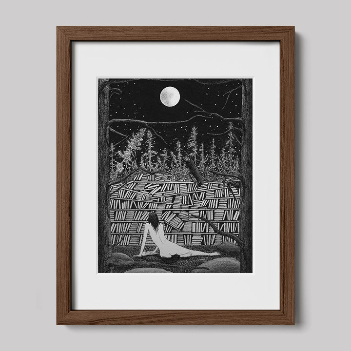 Sophia Study Print-Drawings-nakedpastor