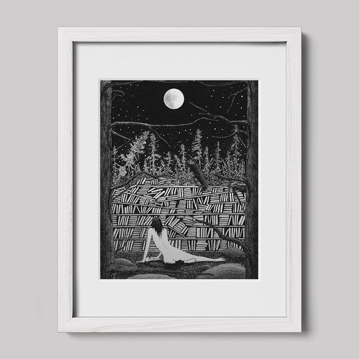 Sophia Study Print-Drawings-nakedpastor