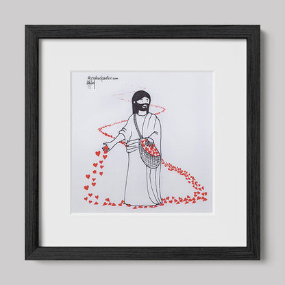 Sow Love So Love Cartoon Print-Cartoons-nakedpastor