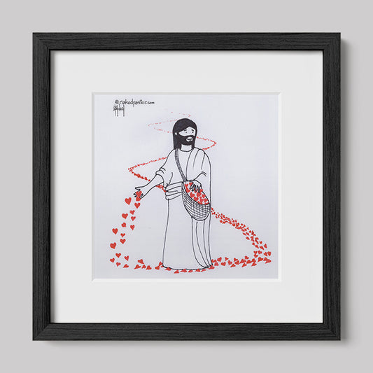 Sow Love So Love Cartoon Print-Cartoons-nakedpastor