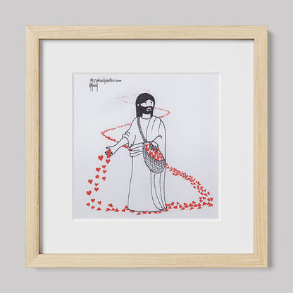 Sow Love So Love Cartoon Print-Cartoons-nakedpastor