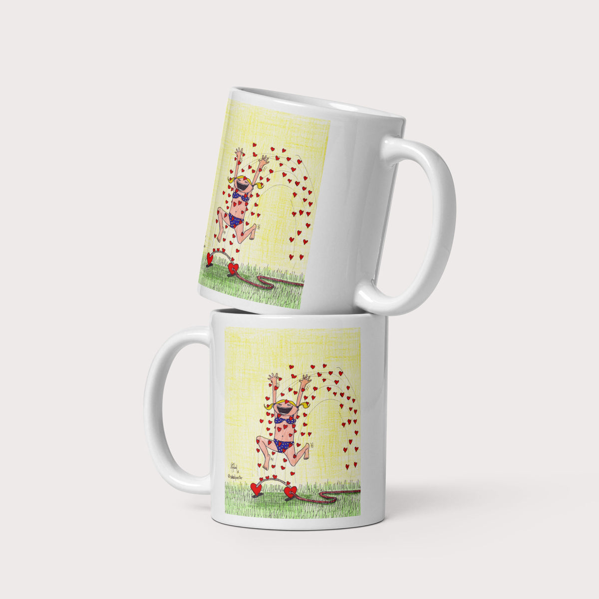 Sprinkler of Love Mug - by nakedpastor