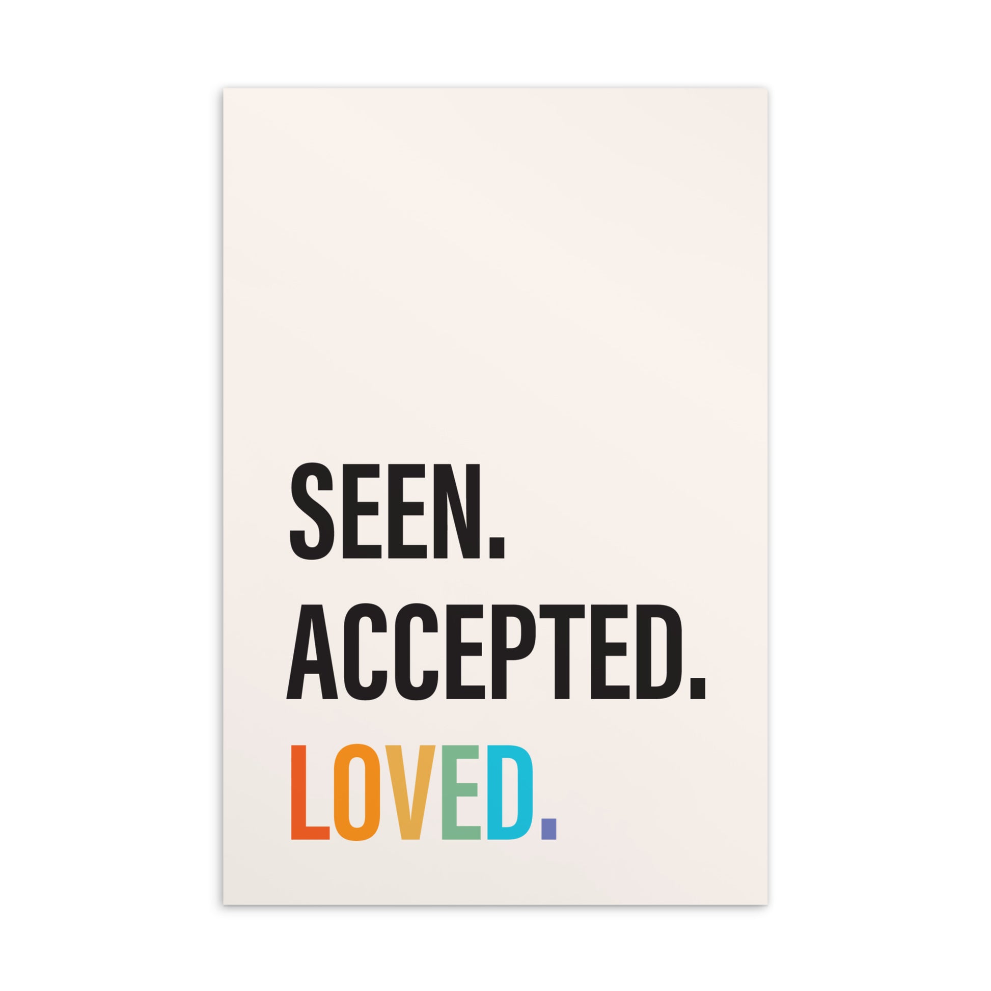 Seen Accepted Loved Mini Print-nakedpastor