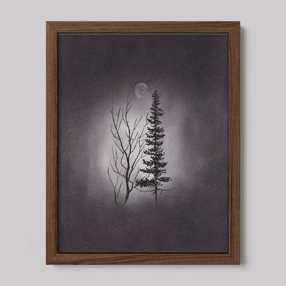 We Can Still Be Friends Charcoal Drawing Print-Drawings-nakedpastor