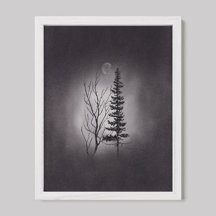 We Can Still Be Friends Charcoal Drawing Print-Drawings-nakedpastor
