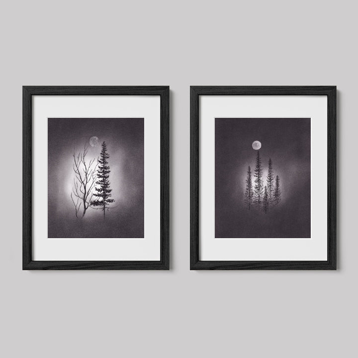 Still Here Framed Art Print Set-Drawing-nakedpastor