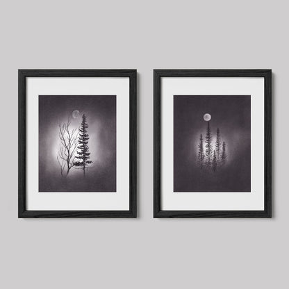 Still Here Framed Art Print Set-Drawing-nakedpastor