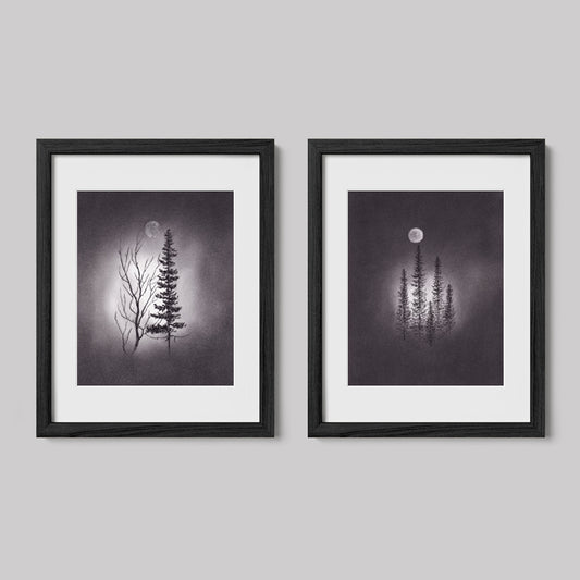 Still Here Framed Art Print Set-Drawing-nakedpastor