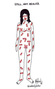 Still Not Healed Digital Cartoon - by nakedpastor