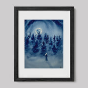Timber Series My Strength That Is Within Me Watercolor Print-Paintings-nakedpastor