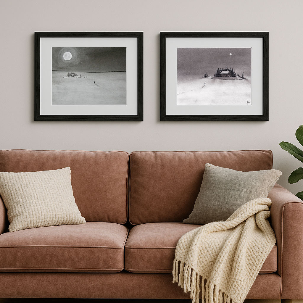 The Long Way Back Art Print Set-Drawing-nakedpastor