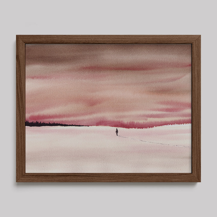 The Need to Leave Watercolor Print-Paintings-nakedpastor