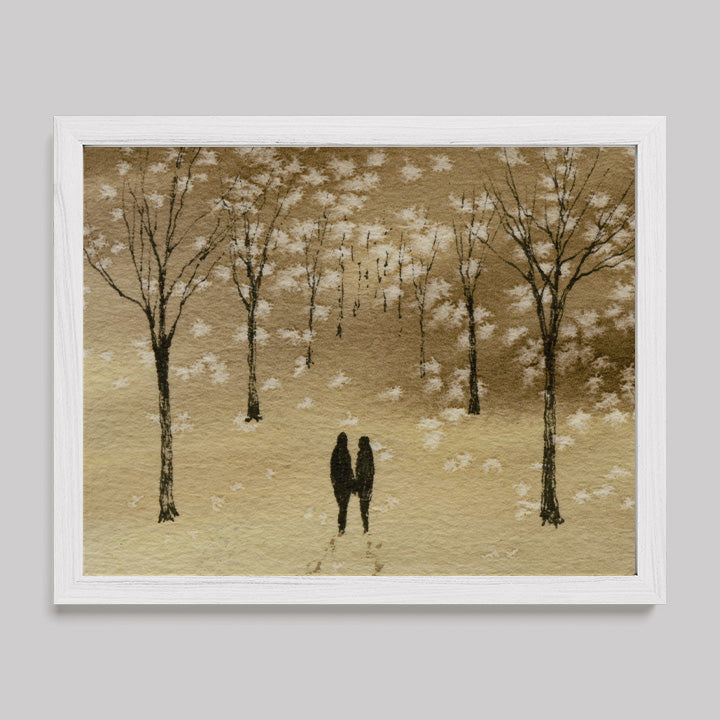 Together in the Midst of Life Watercolor Print-Paintings-nakedpastor