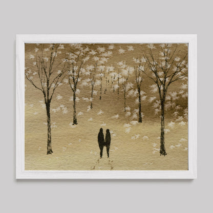 Together in the Midst of Life Watercolor Print-Paintings-nakedpastor