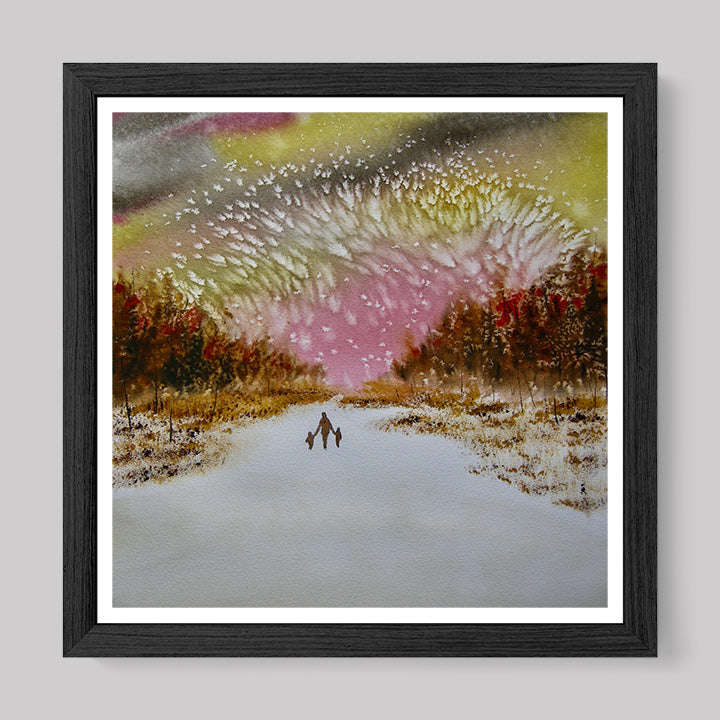 Together We Will Watercolor Print-Paintings-nakedpastor