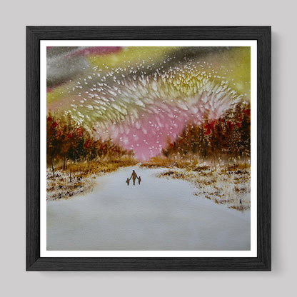 Together We Will Watercolor Print-Paintings-nakedpastor