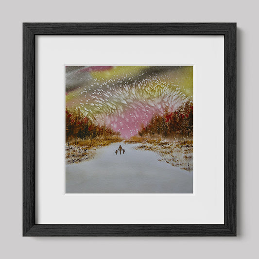 Together We Will Watercolor Print-Paintings-nakedpastor