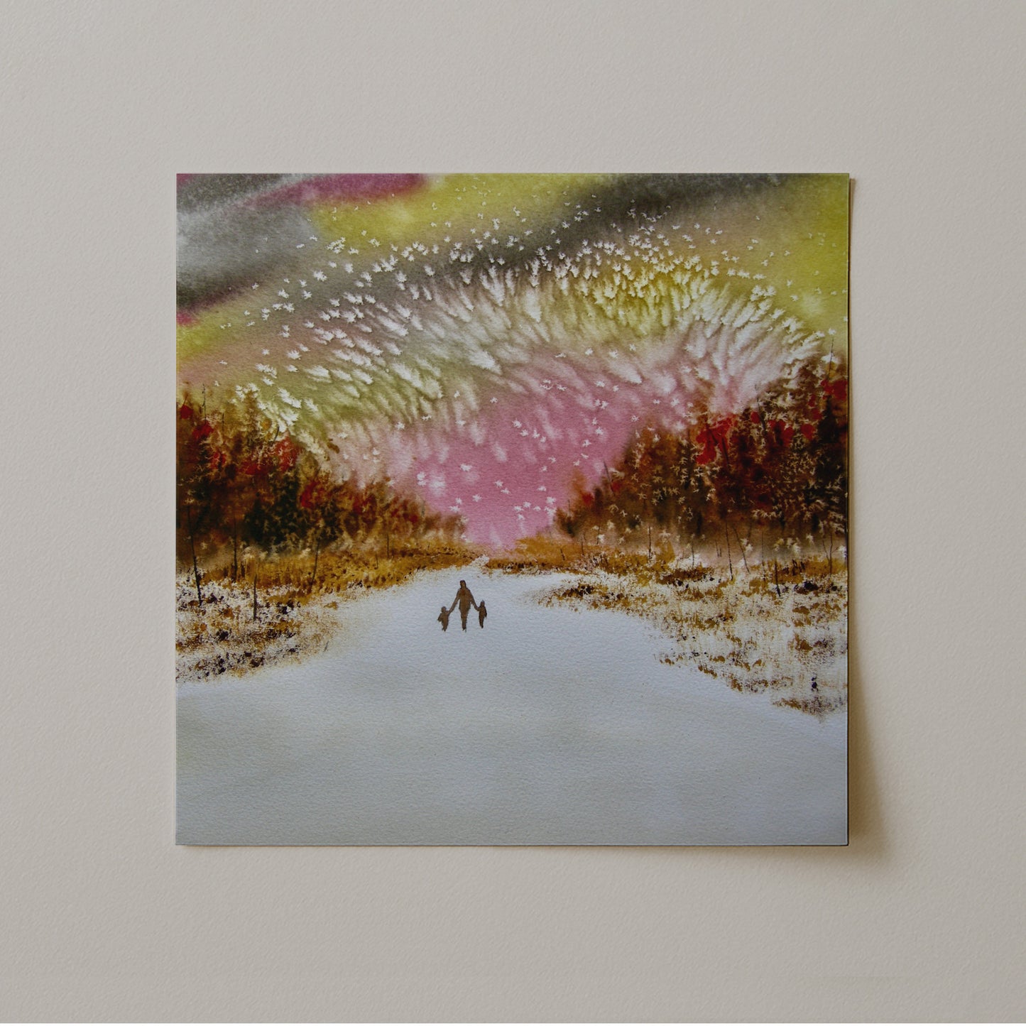 Together We Will Watercolor Print-Paintings-nakedpastor