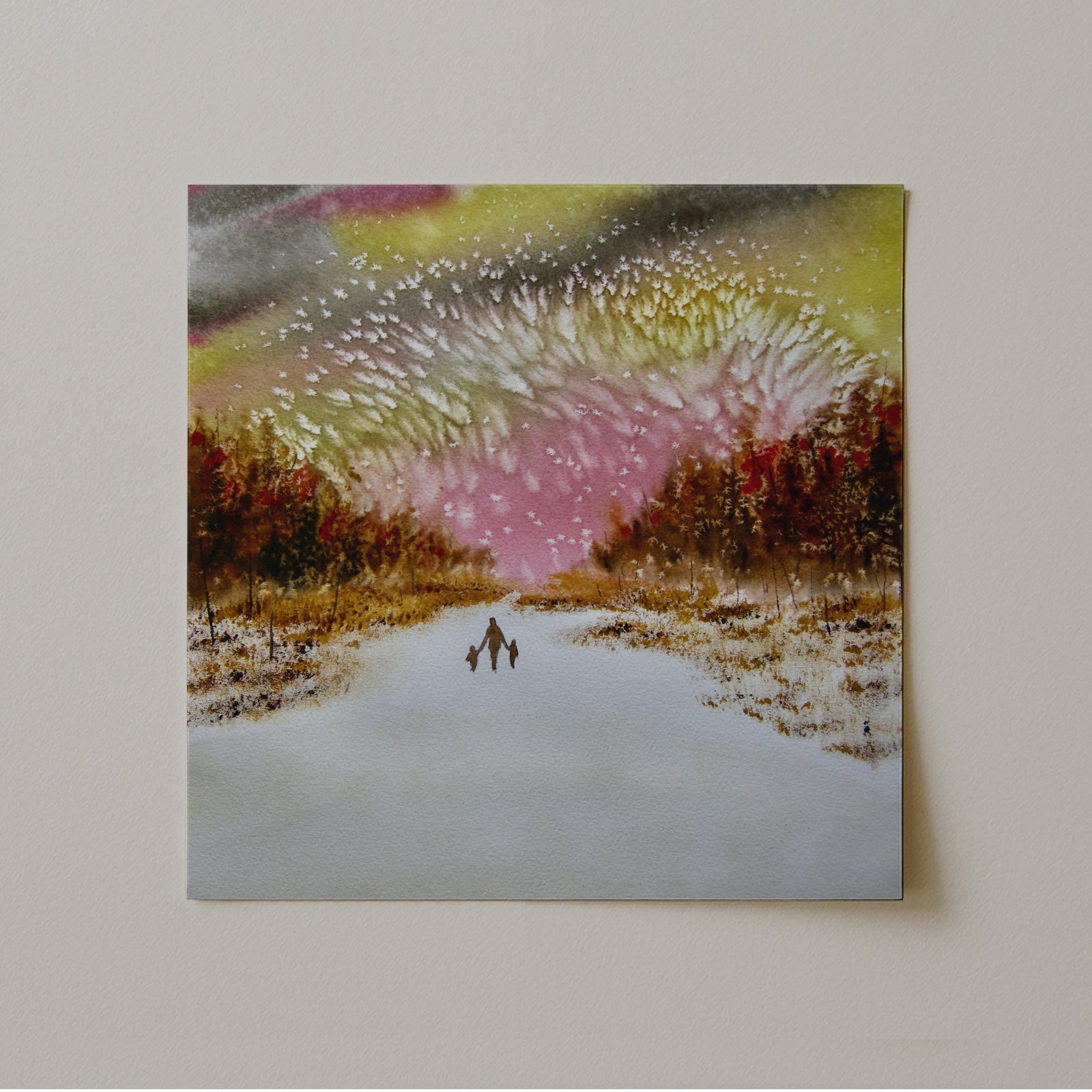 Together We Will Watercolor Print-Paintings-nakedpastor