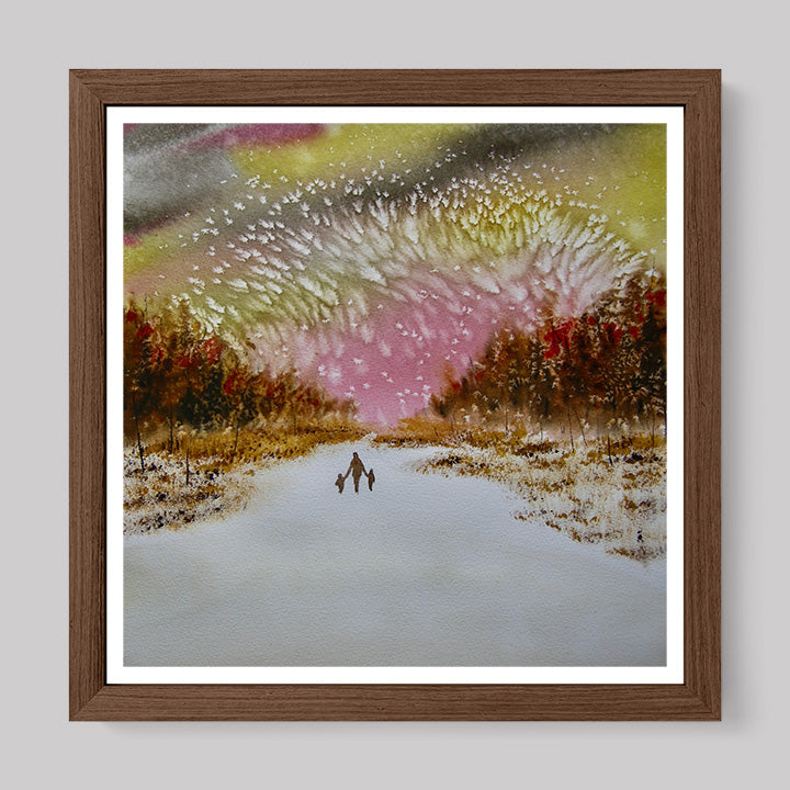 Together We Will Watercolor Print-Paintings-nakedpastor