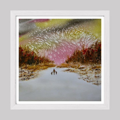 Together We Will Watercolor Print-Paintings-nakedpastor