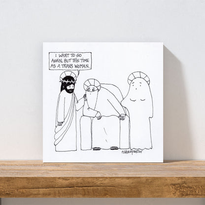 As a Trans Woman Art Print