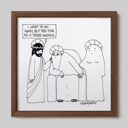 As a Trans Woman Art Print