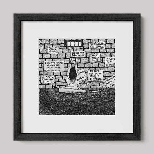 Sophia Trapped Print-Drawings-nakedpastor