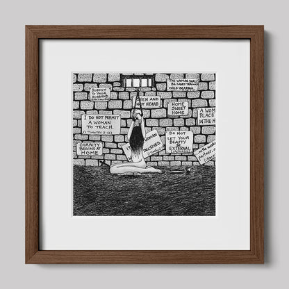 Sophia Trapped Print-Drawings-nakedpastor