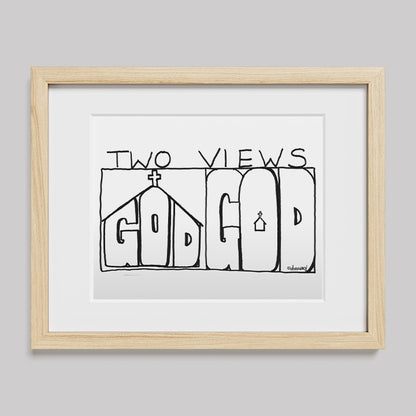 Two Views Print-Cartoons-nakedpastor