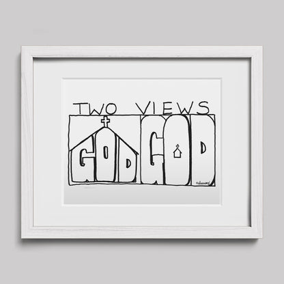 Two Views Print-Cartoons-nakedpastor