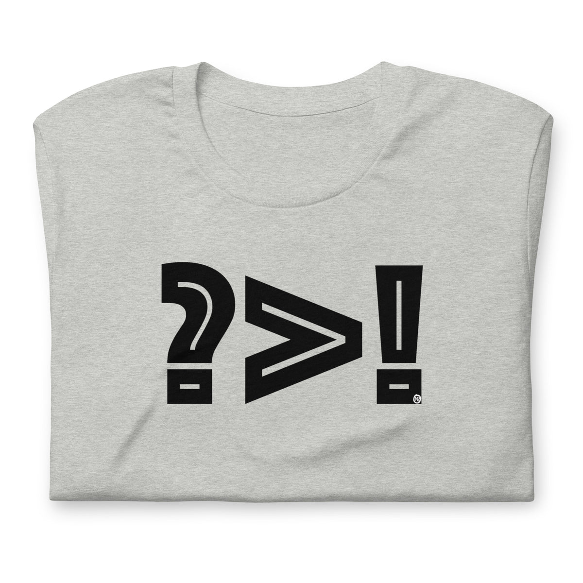 Questions are Greater Than Answers T-Shirt - by nakedpastor