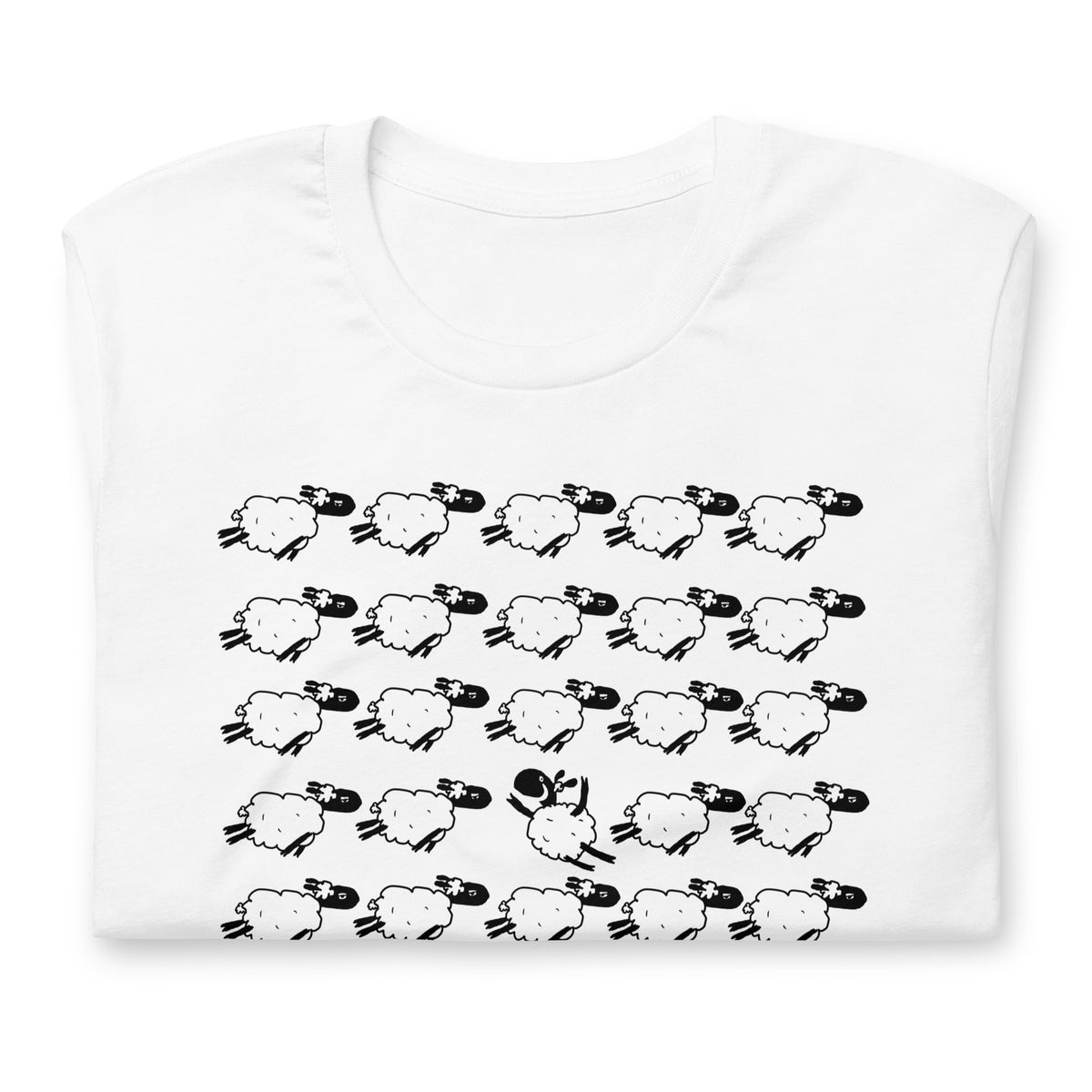 Go Against the Flock T-Shirt - by nakedpastor