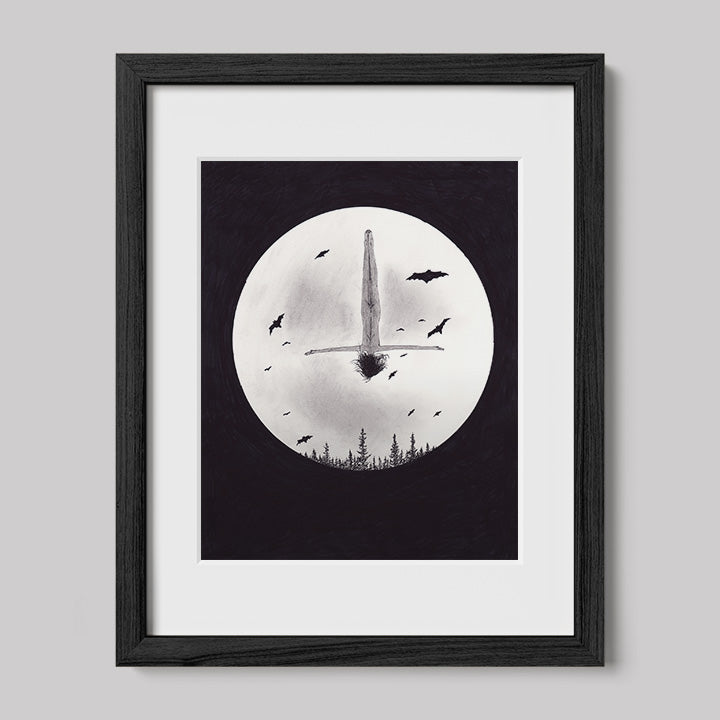 Sophia "Upsidedown" Print-Drawings-nakedpastor