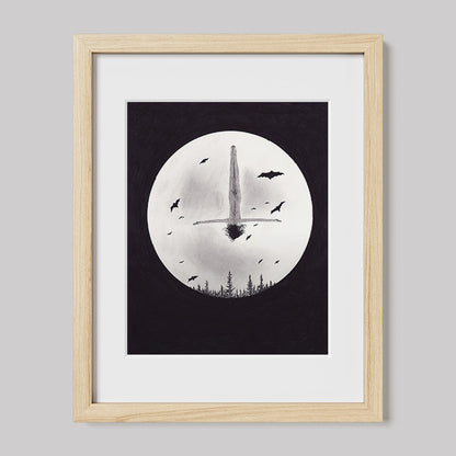 Sophia "Upsidedown" Print-Drawings-nakedpastor