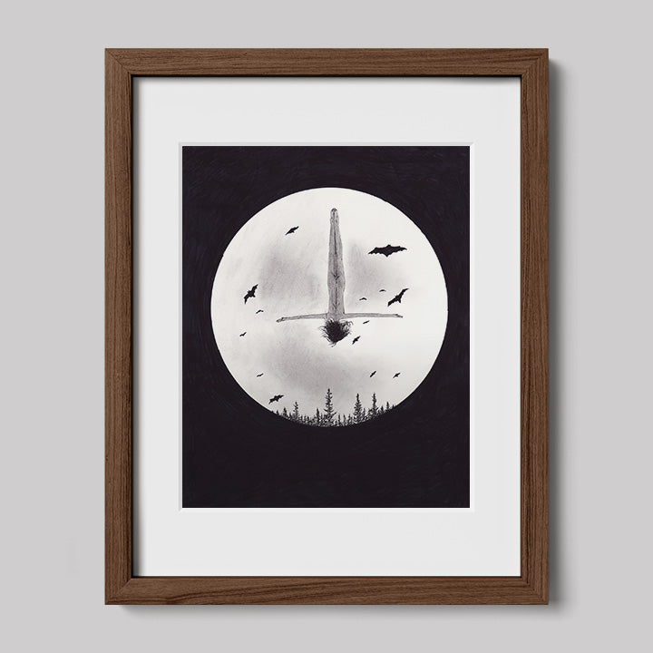 Sophia "Upsidedown" Print-Drawings-nakedpastor