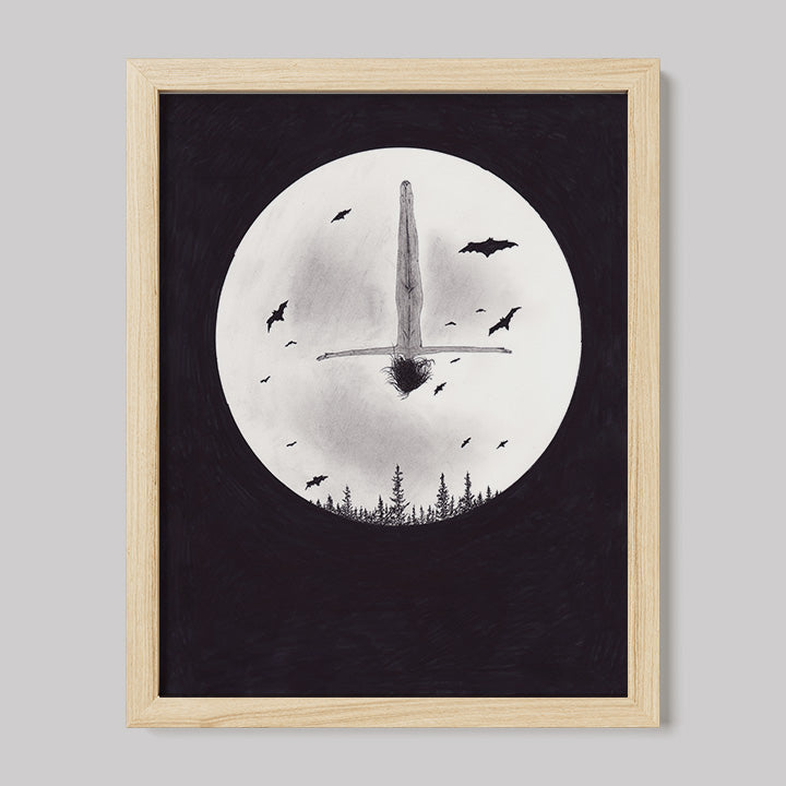 Sophia "Upsidedown" Print-Drawings-nakedpastor