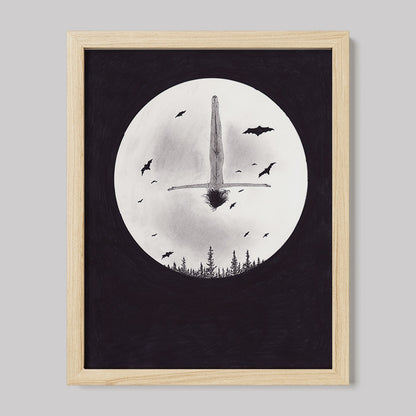Sophia "Upsidedown" Print-Drawings-nakedpastor