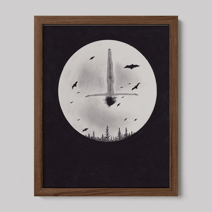 Sophia "Upsidedown" Print-Drawings-nakedpastor