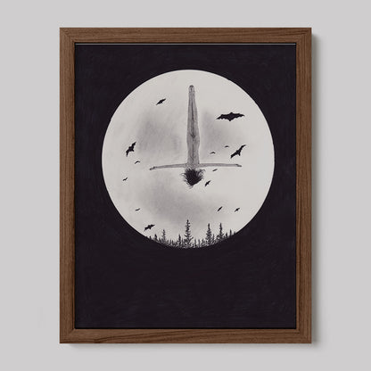 Sophia "Upsidedown" Print-Drawings-nakedpastor