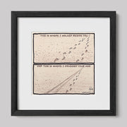 Walk or Be Dragged Print-Cartoons-nakedpastor