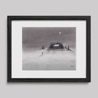 I Just Want to Come Home Charcoal Print-Drawings-nakedpastor