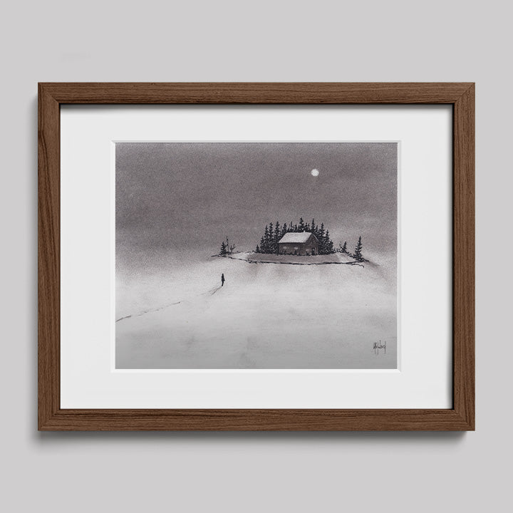 I Just Want to Come Home Charcoal Print-Drawings-nakedpastor