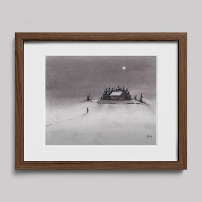 I Just Want to Come Home Charcoal Print-Drawings-nakedpastor