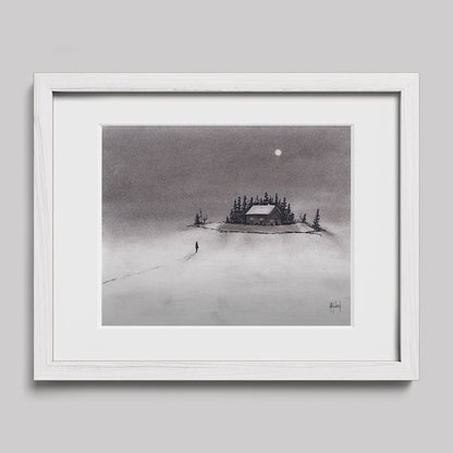 I Just Want to Come Home Charcoal Print-Drawings-nakedpastor